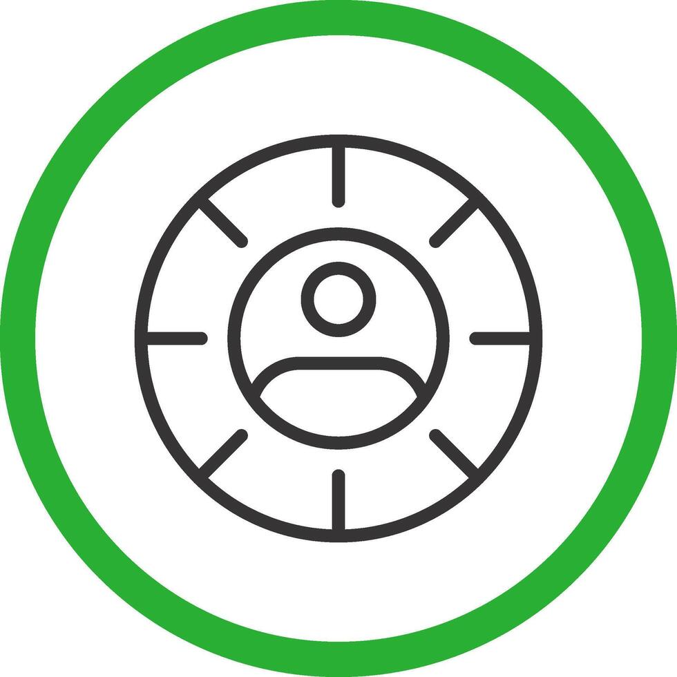 Targeting Creative Icon Design vector