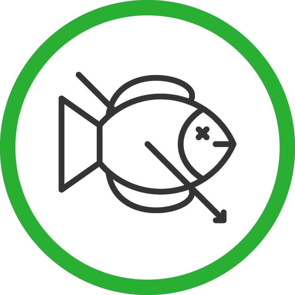 pesca submarina creativo icono diseño vector