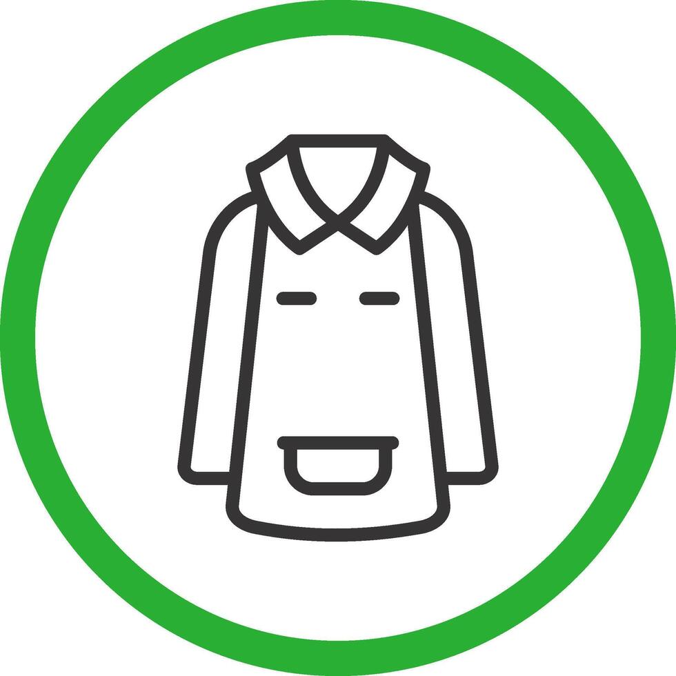 Rain Suit Creative Icon Design vector