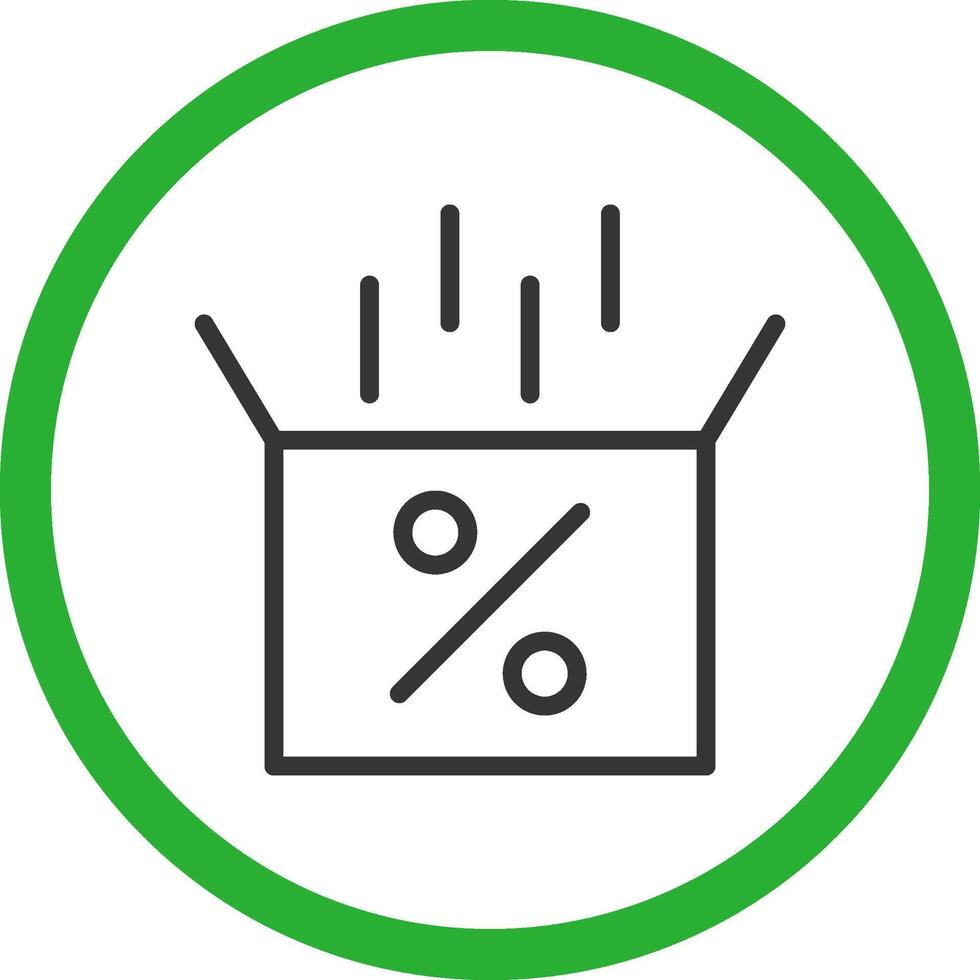 Inside Sales Creative Icon Design vector