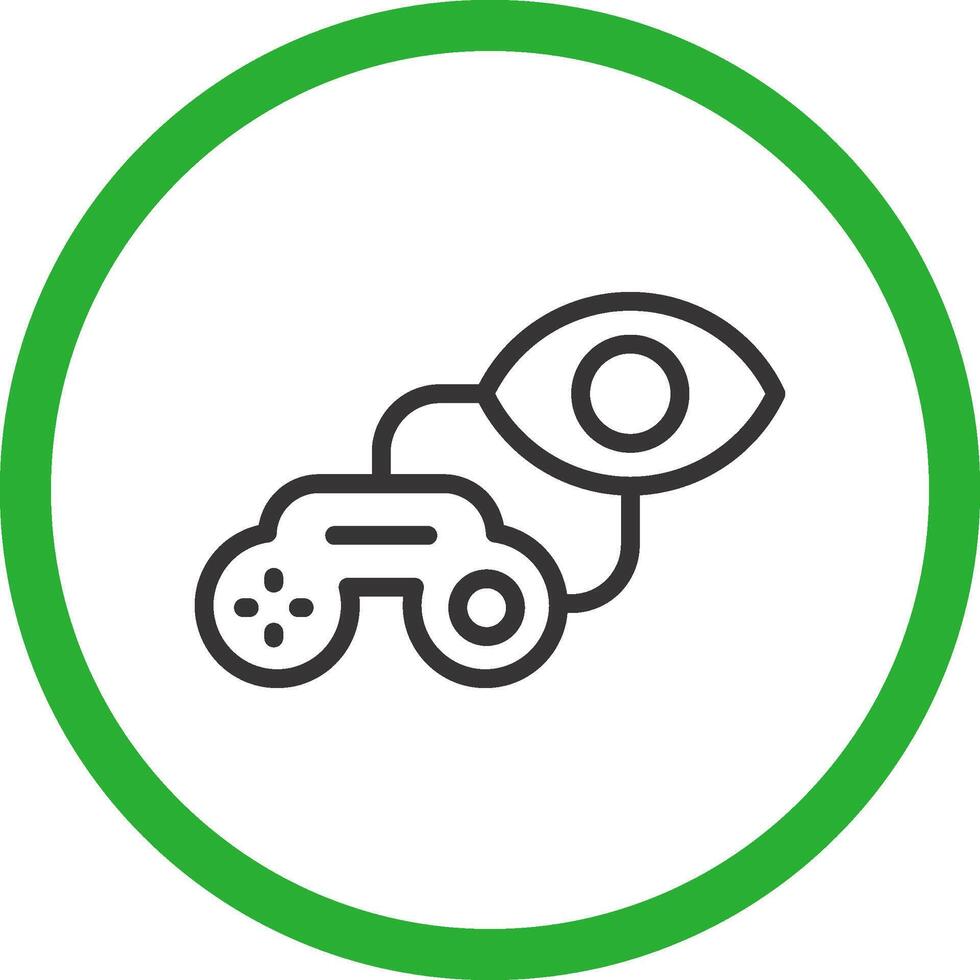 Game Viewers Creative Icon Design vector