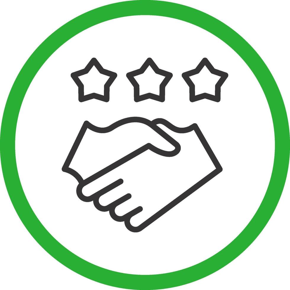 Game Handshake Creative Icon Design vector