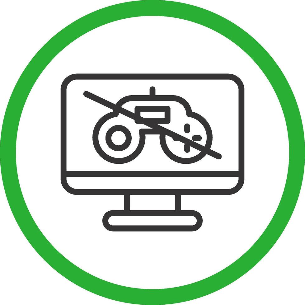 Game Disconnect Creative Icon Design vector