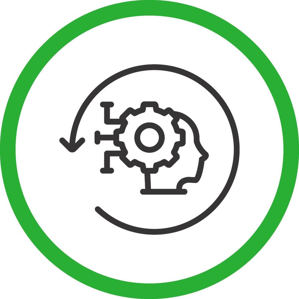 Reverse Engineering Creative Icon Design vector