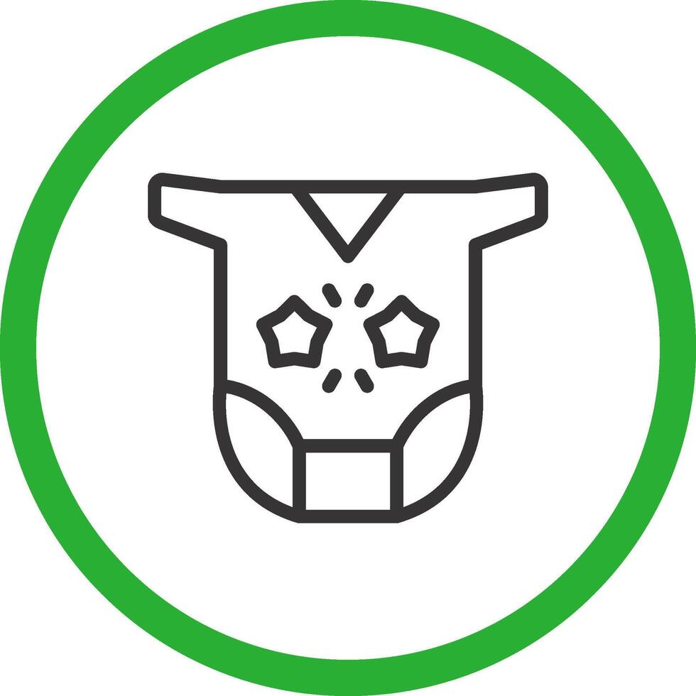 Baby Clothes Creative Icon Design vector