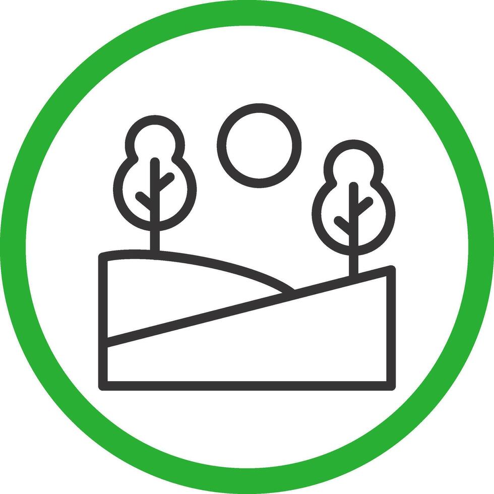 Agriculture Landscape Creative Icon Design vector