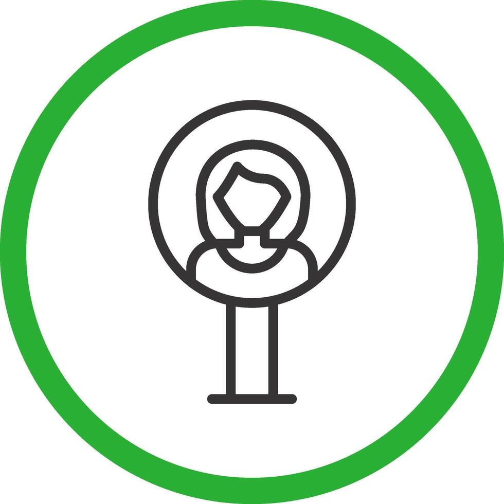 User Placeholder Creative Icon Design vector