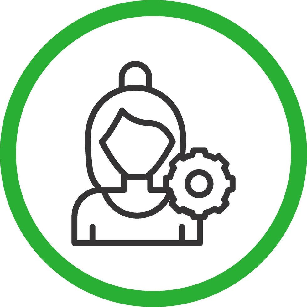 User Settings Creative Icon Design vector