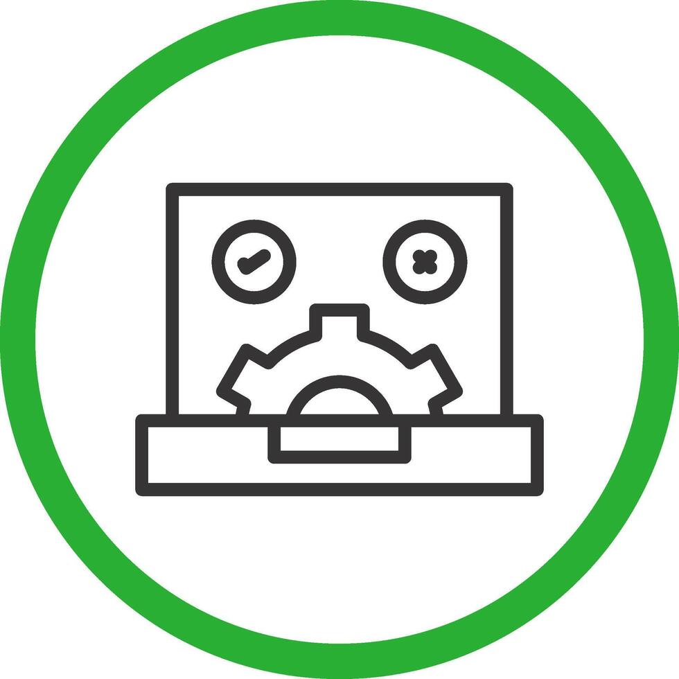 QA Testing Creative Icon Design vector