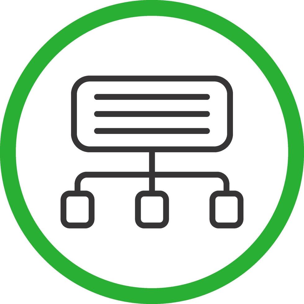 Information Architecture Creative Icon Design vector