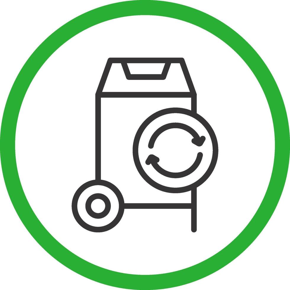 Recycle Creative Icon Design vector
