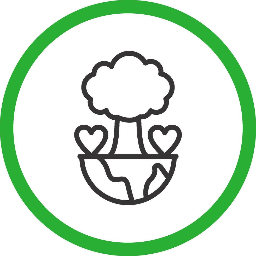 Save Planet Creative Icon Design vector