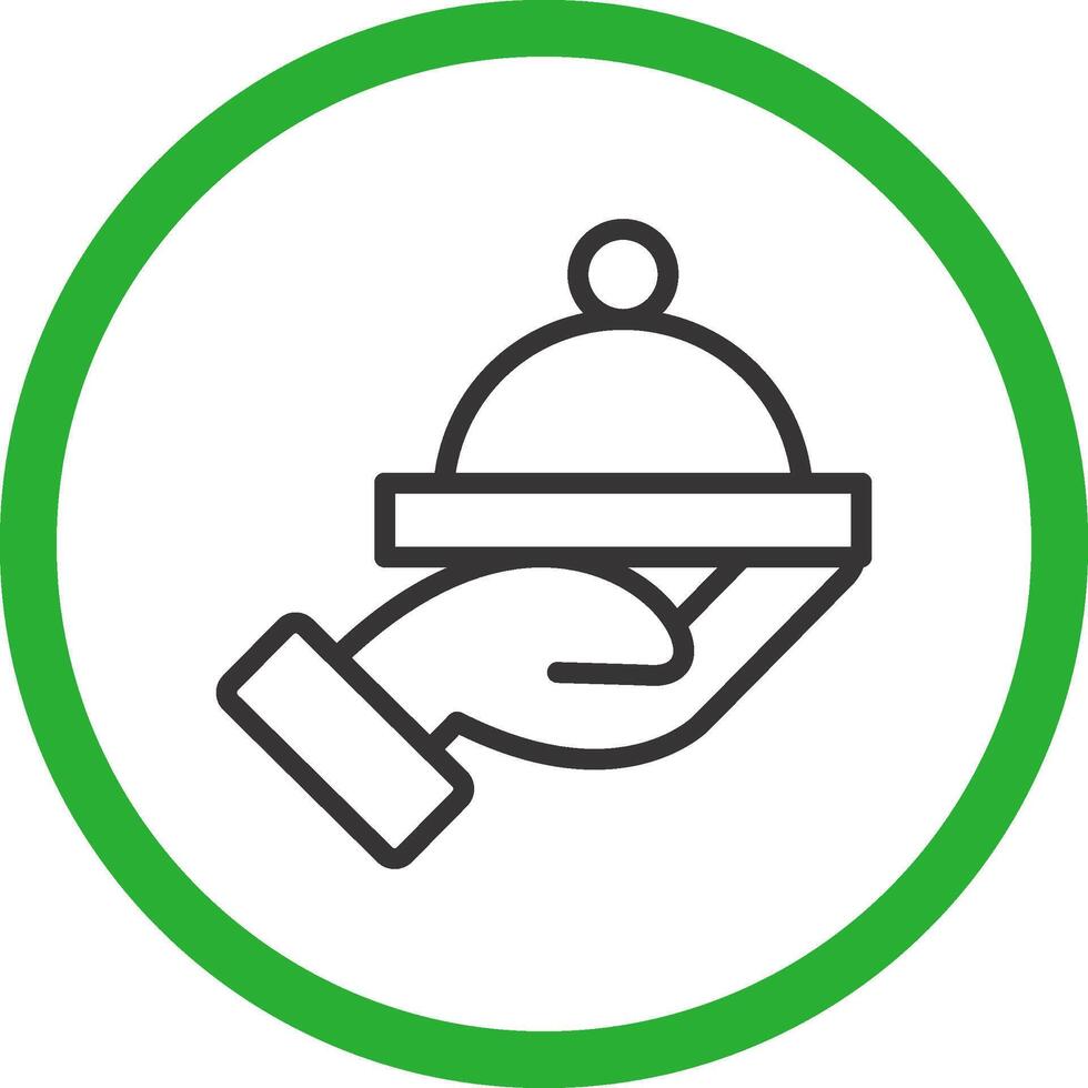 Room Service Creative Icon Design vector