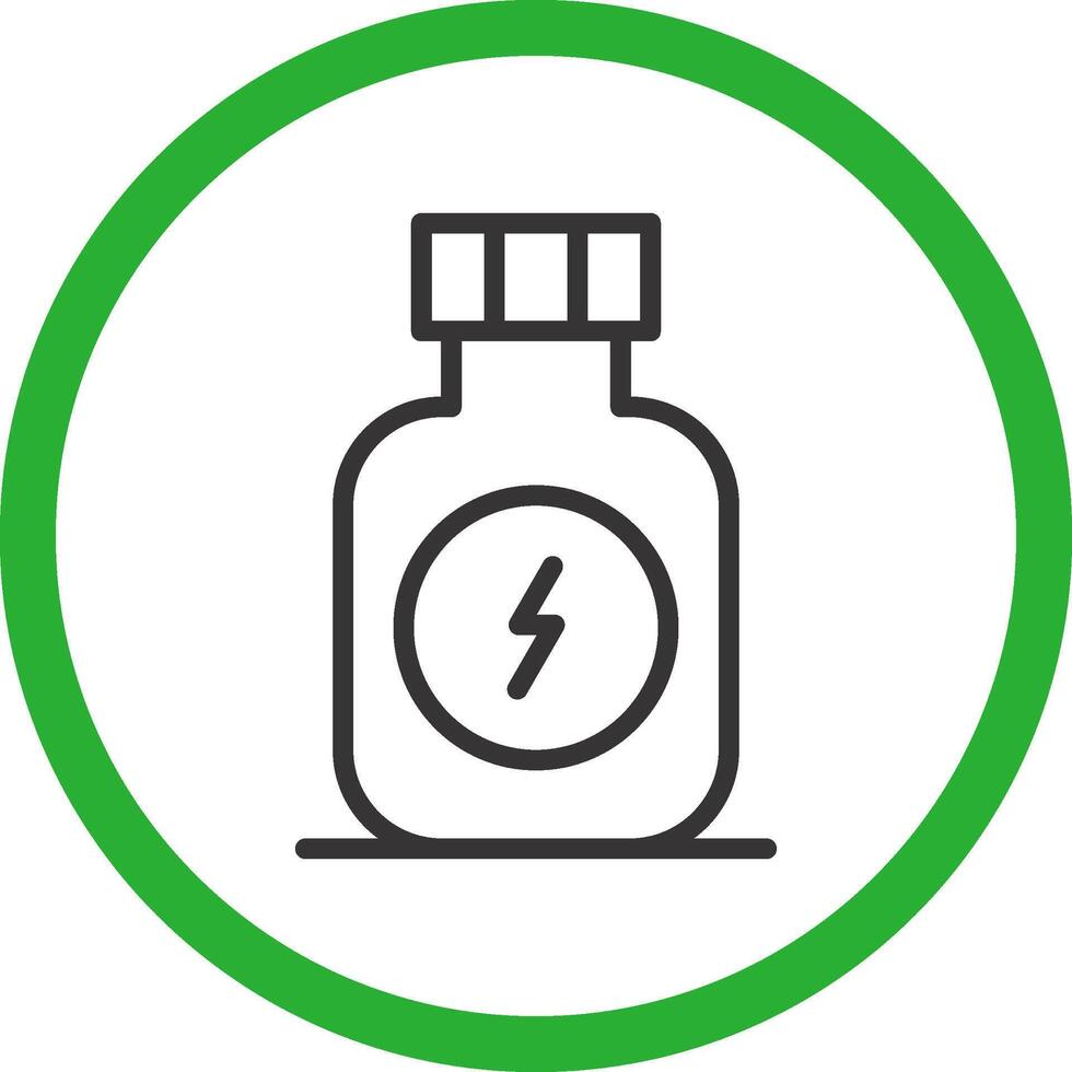 Energy Drink Creative Icon Design vector