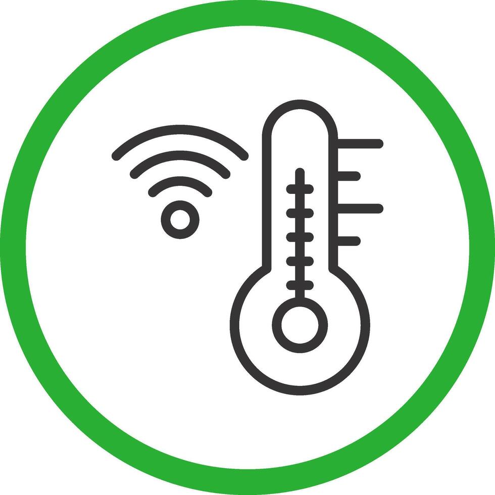 Thermostat Creative Icon Design vector