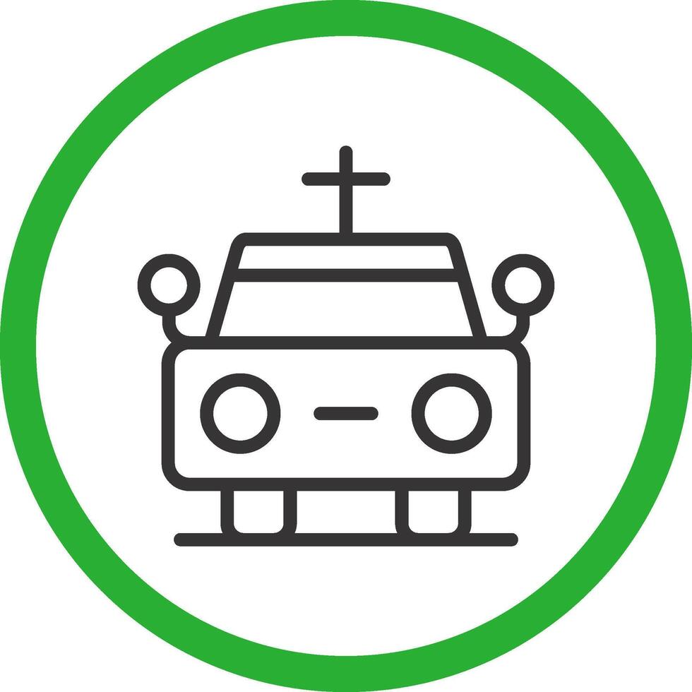 Hearse Creative Icon Design vector