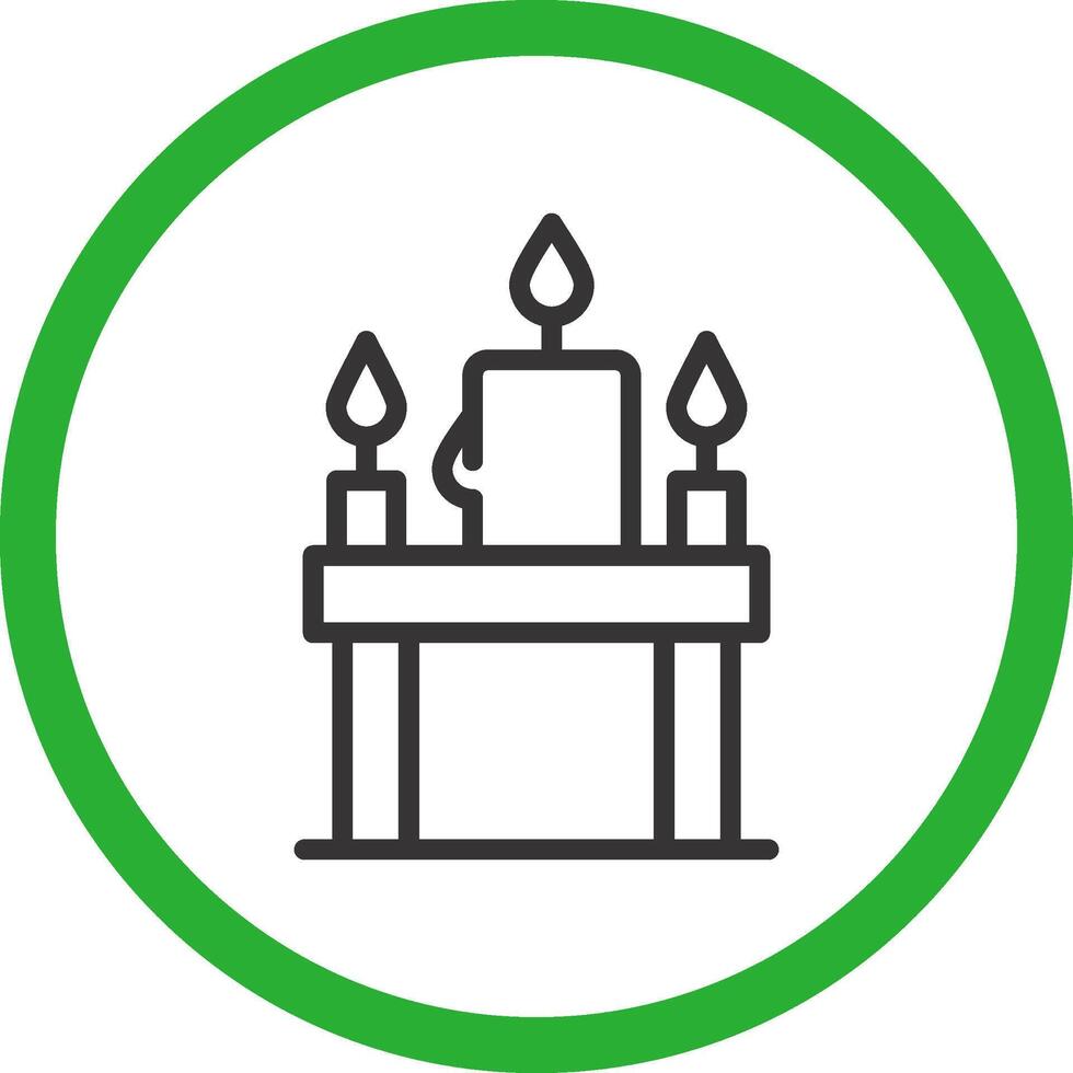 Candles Creative Icon Design vector