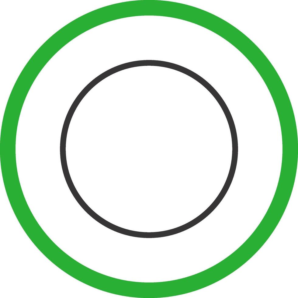 Circle Creative Icon Design vector