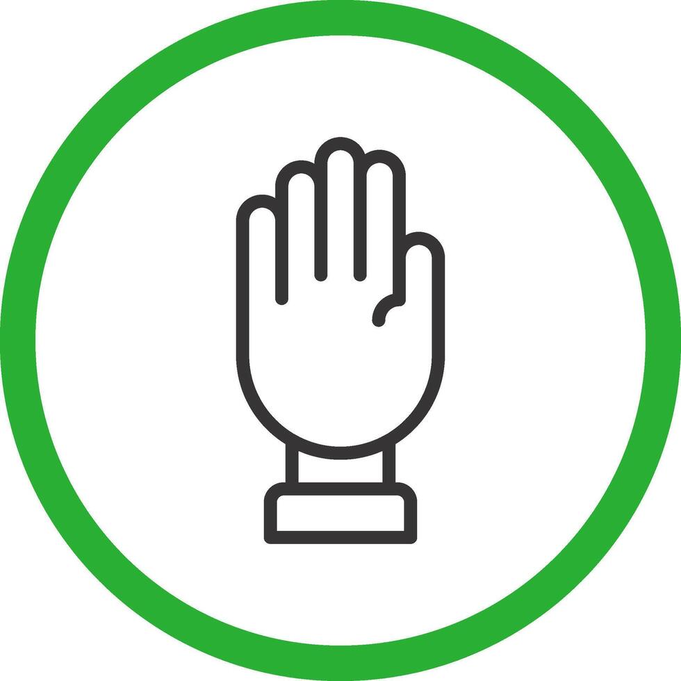 Hand Creative Icon Design vector