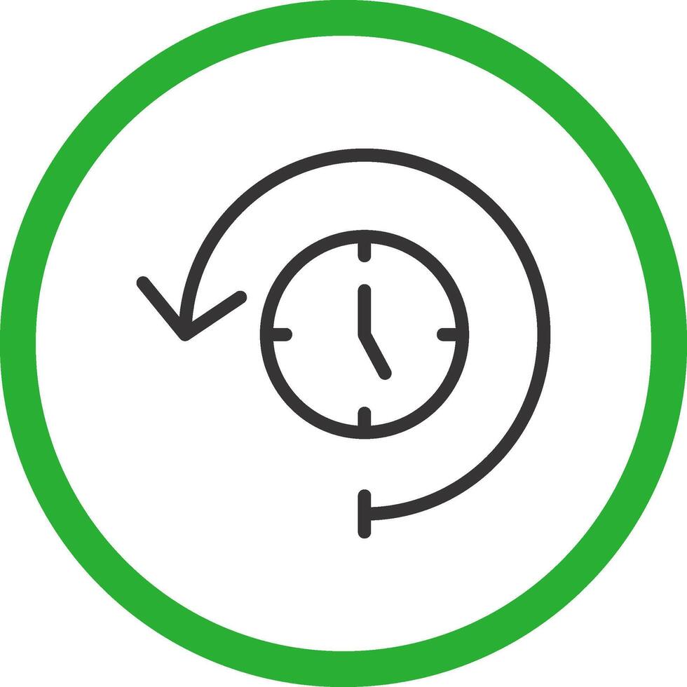 Past Creative Icon Design vector
