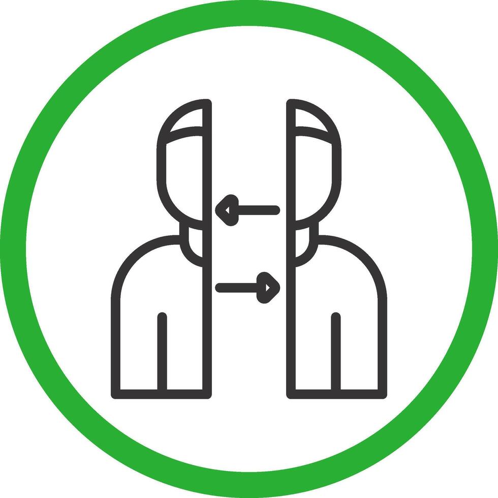 Self Determination Creative Icon Design vector