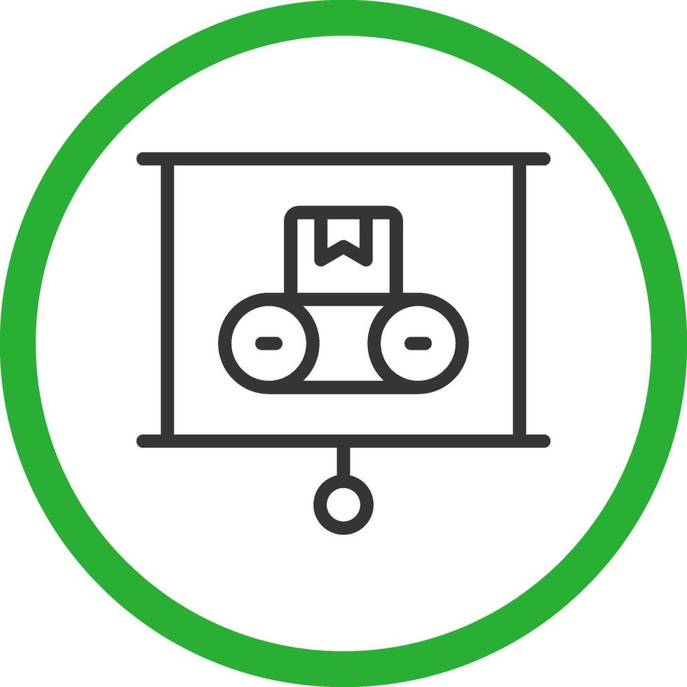 Machine Learning Creative Icon Design vector