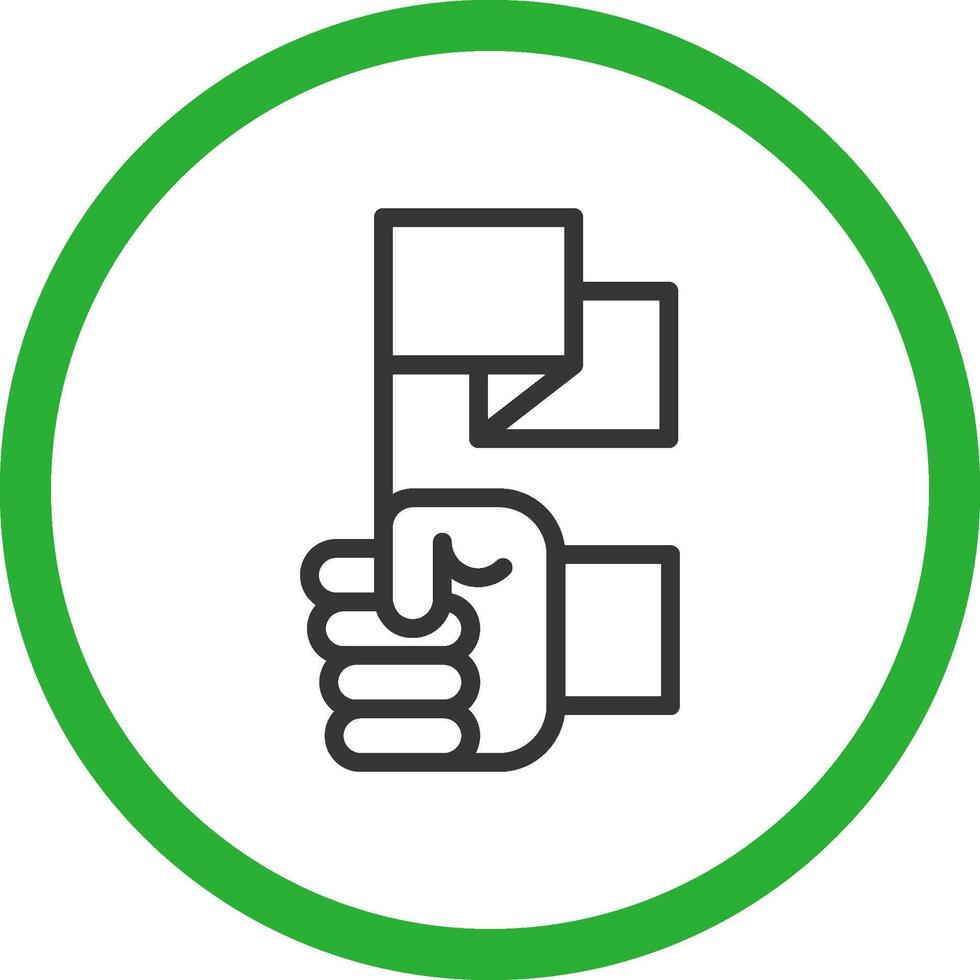 Independence Creative Icon Design vector
