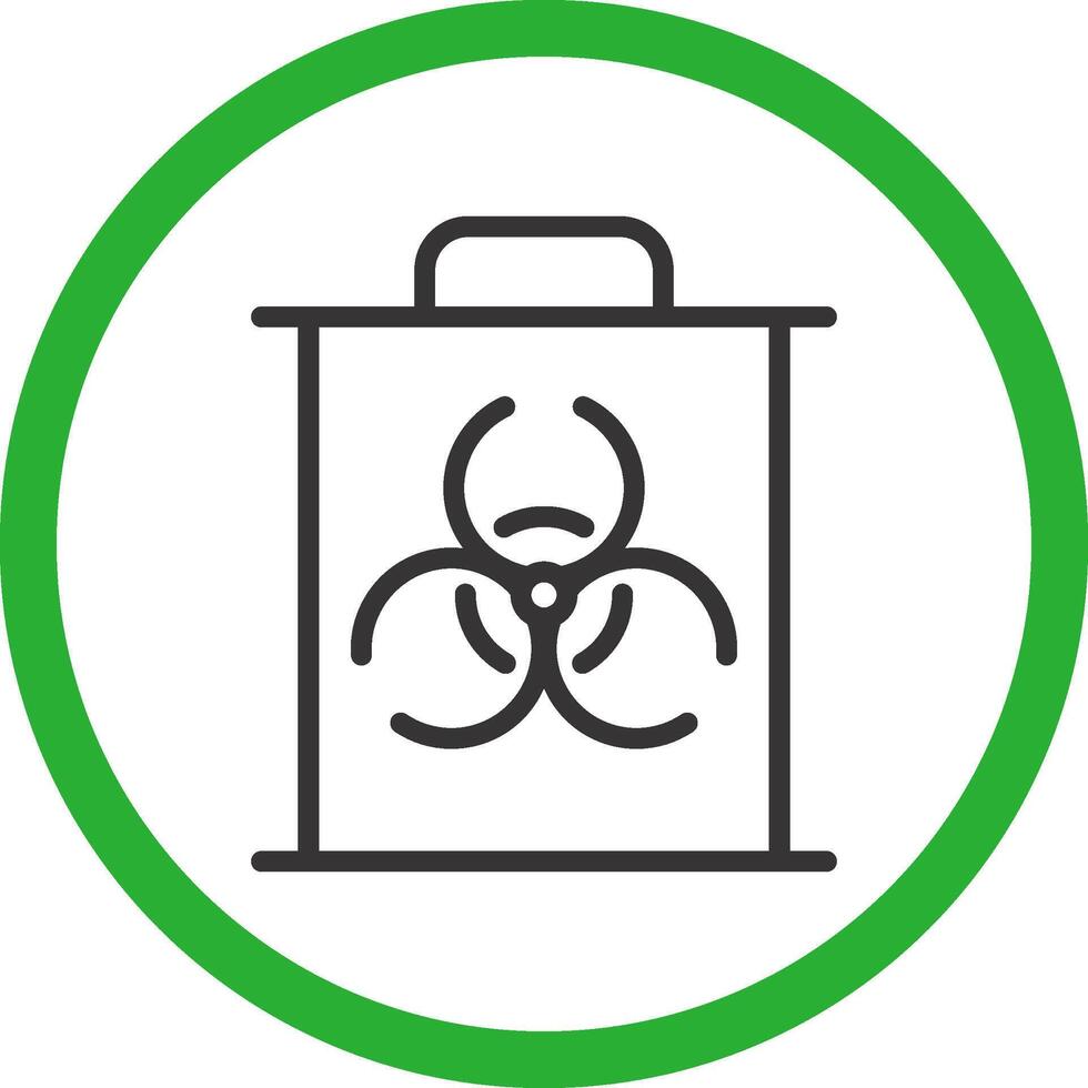 Biohazard Creative Icon Design vector