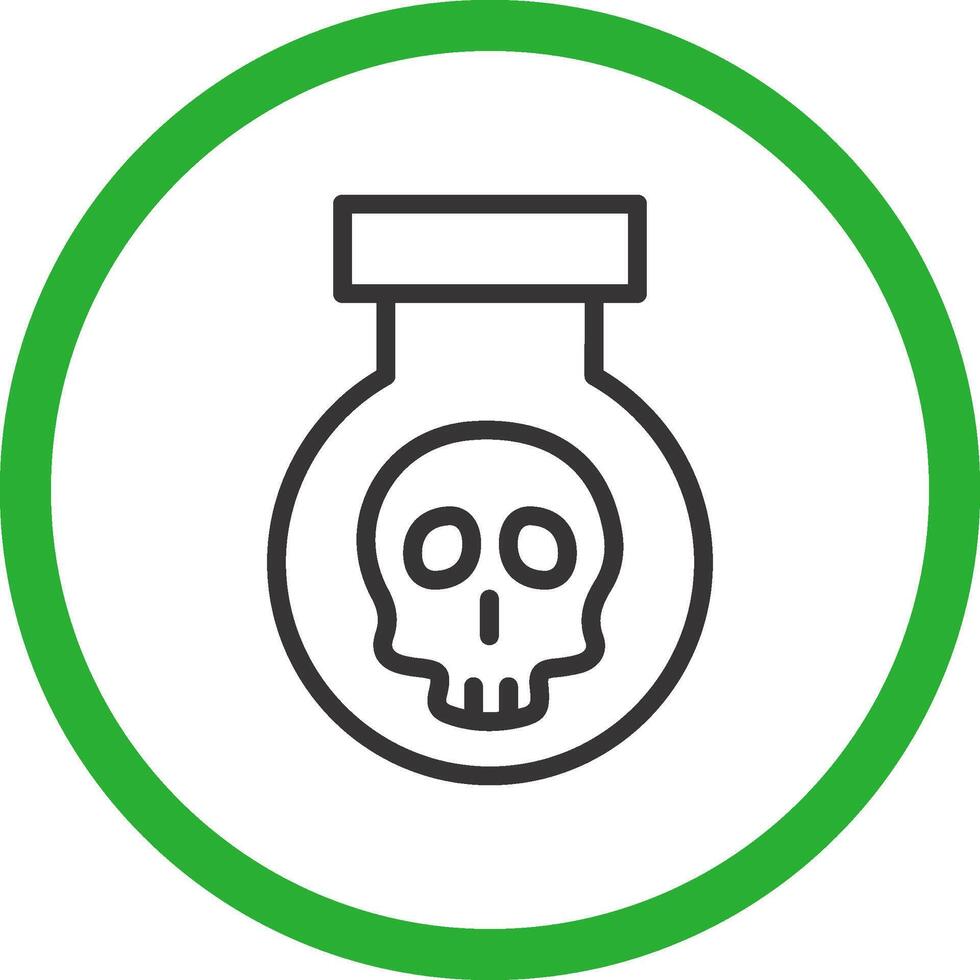 Poison Creative Icon Design vector