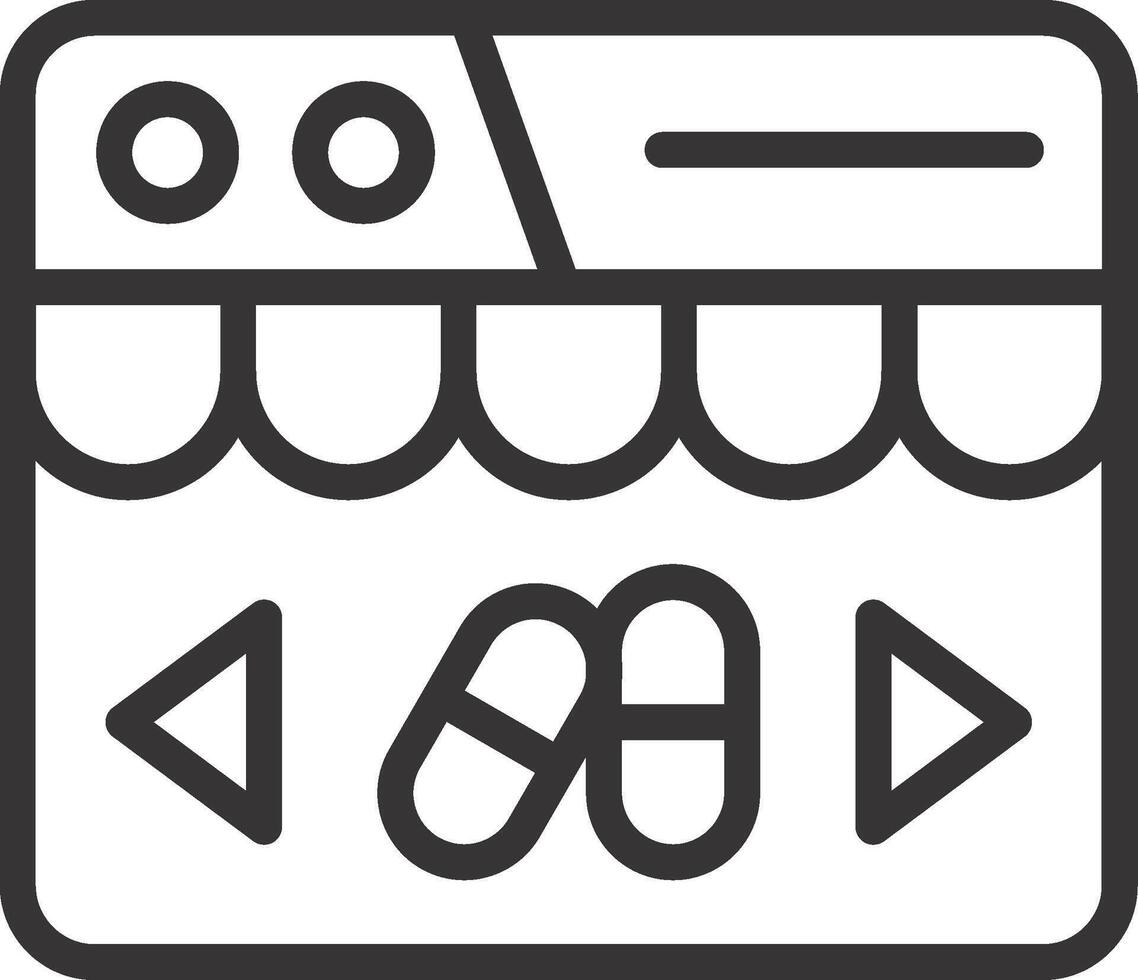 Wide Selection Of Products Creative Icon Design vector