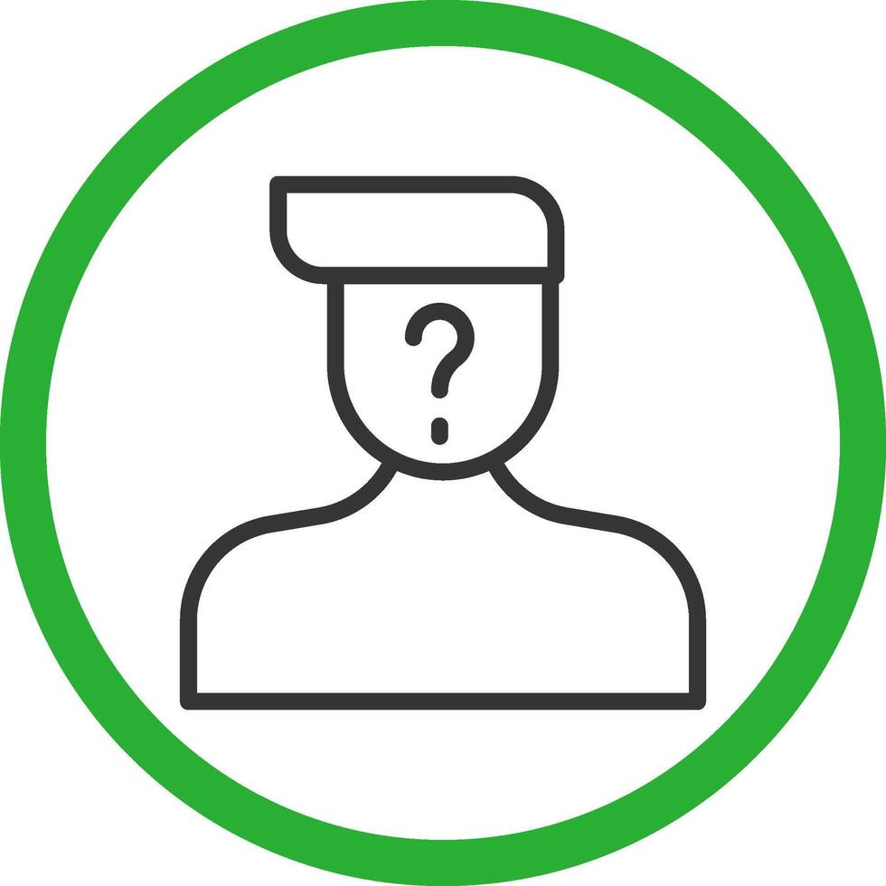 Suspect Creative Icon Design vector
