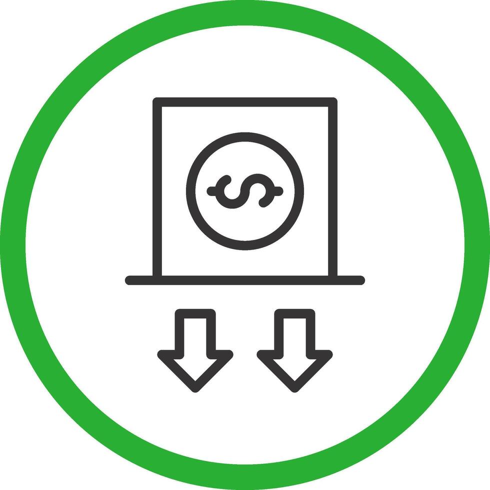 Deposit Creative Icon Design vector