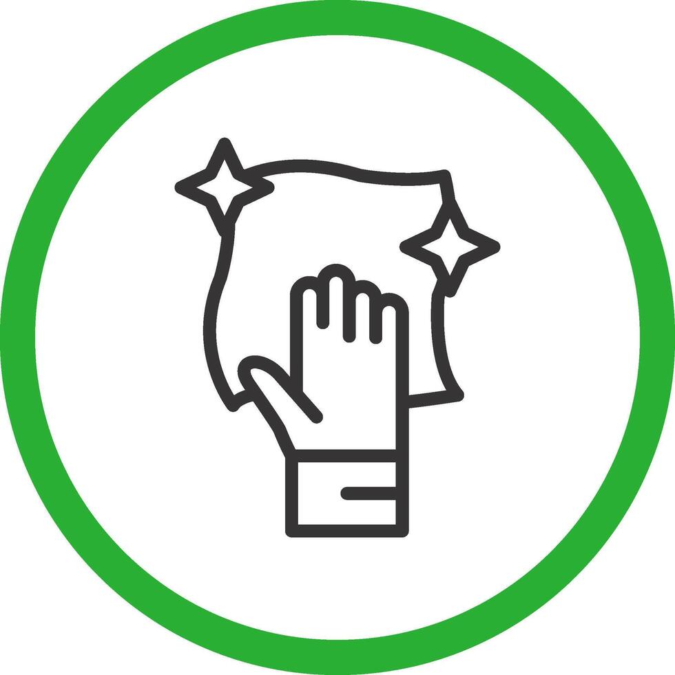 Wipe Creative Icon Design vector