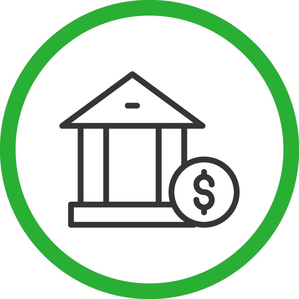 Banking Fees Creative Icon Design vector