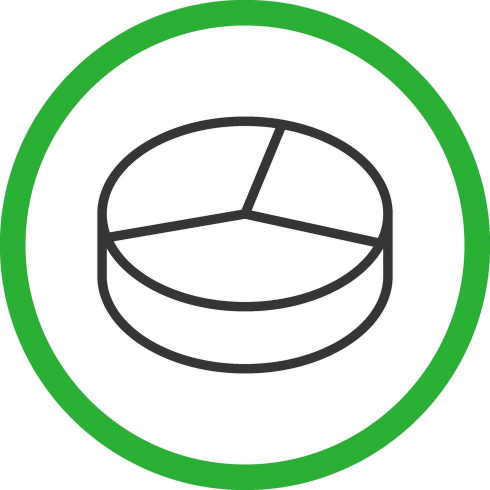 Line Green Gradient Design vector