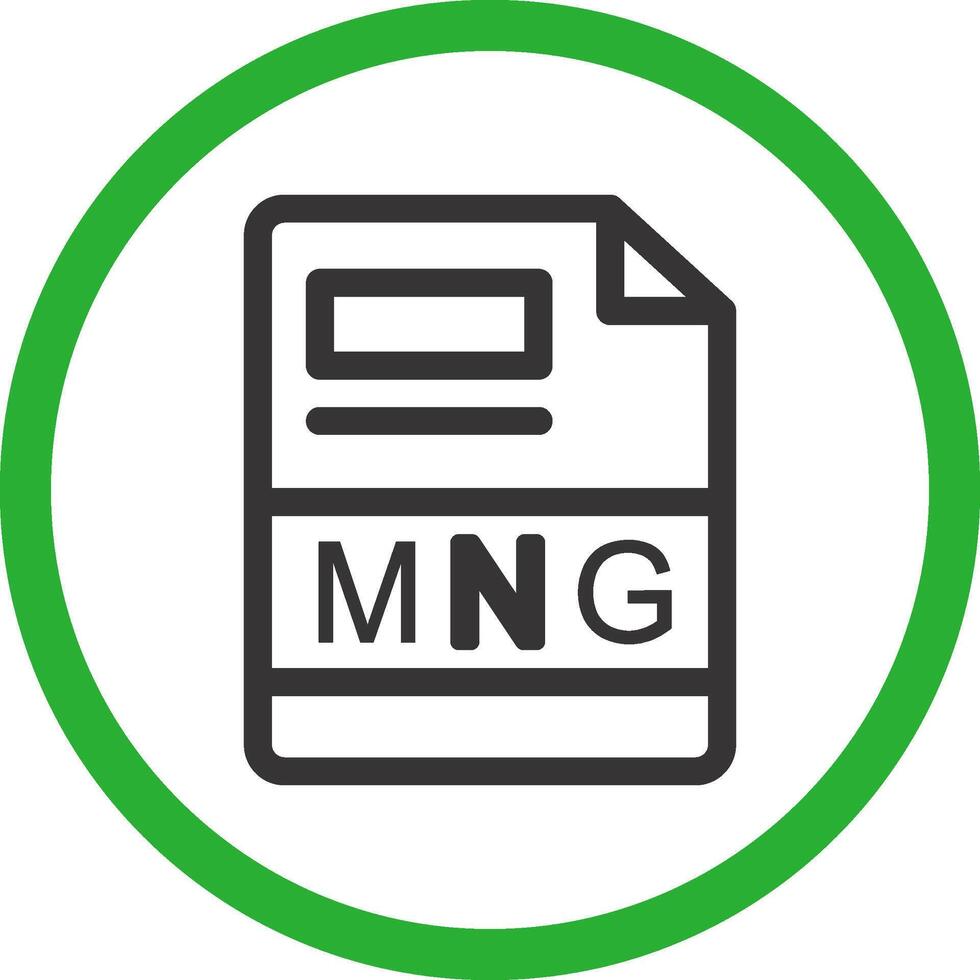 MNG Creative Icon Design vector