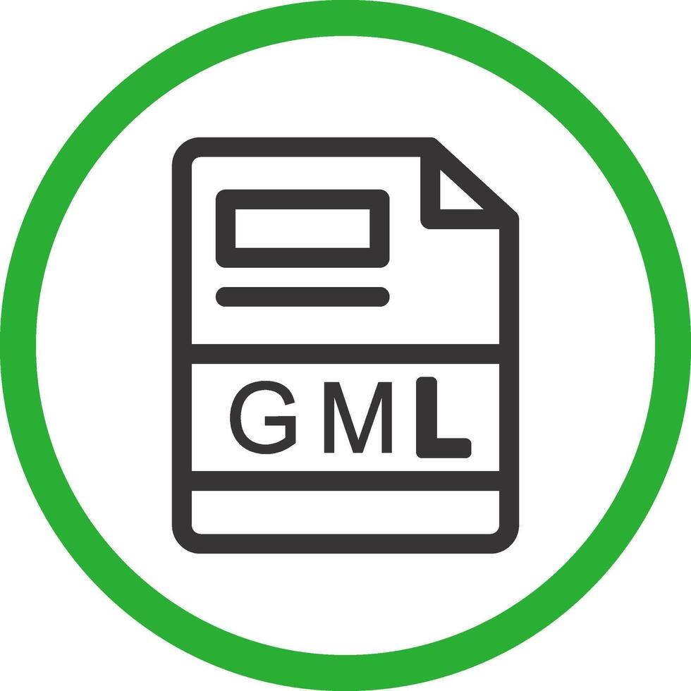 GML Creative Icon Design vector