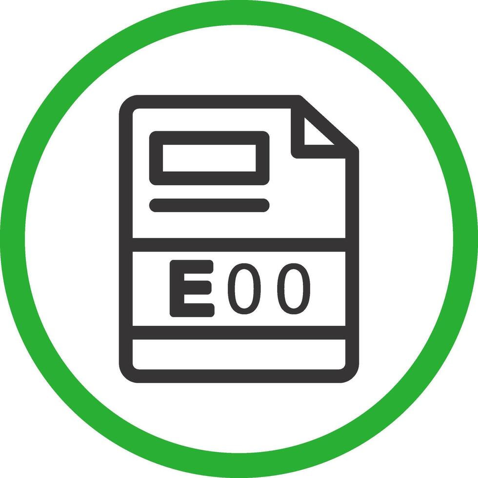 E00 Creative Icon Design vector