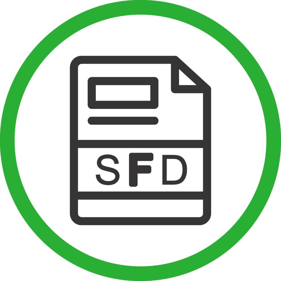 SFD Creative Icon Design vector