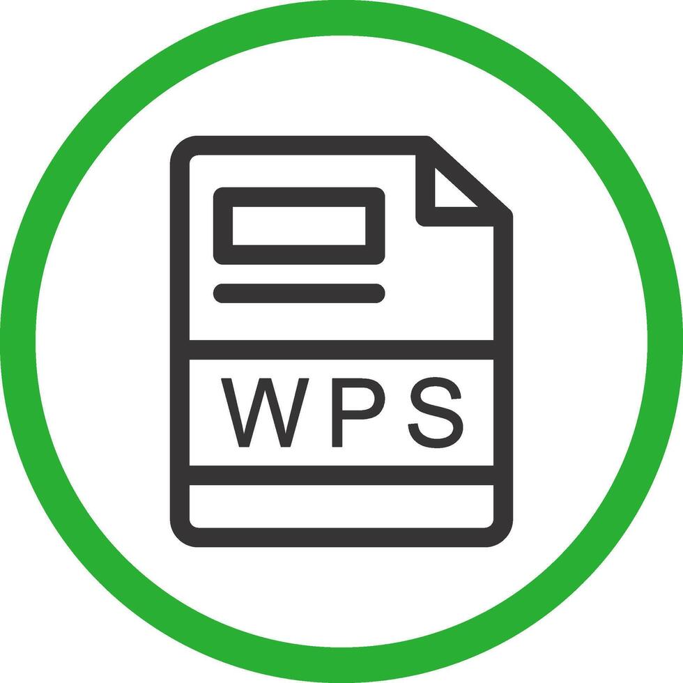 WPS Creative Icon Design vector