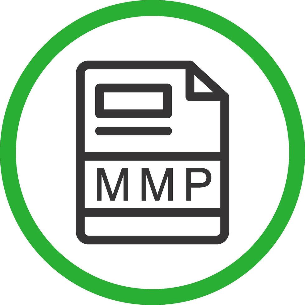 MMP Creative Icon Design vector