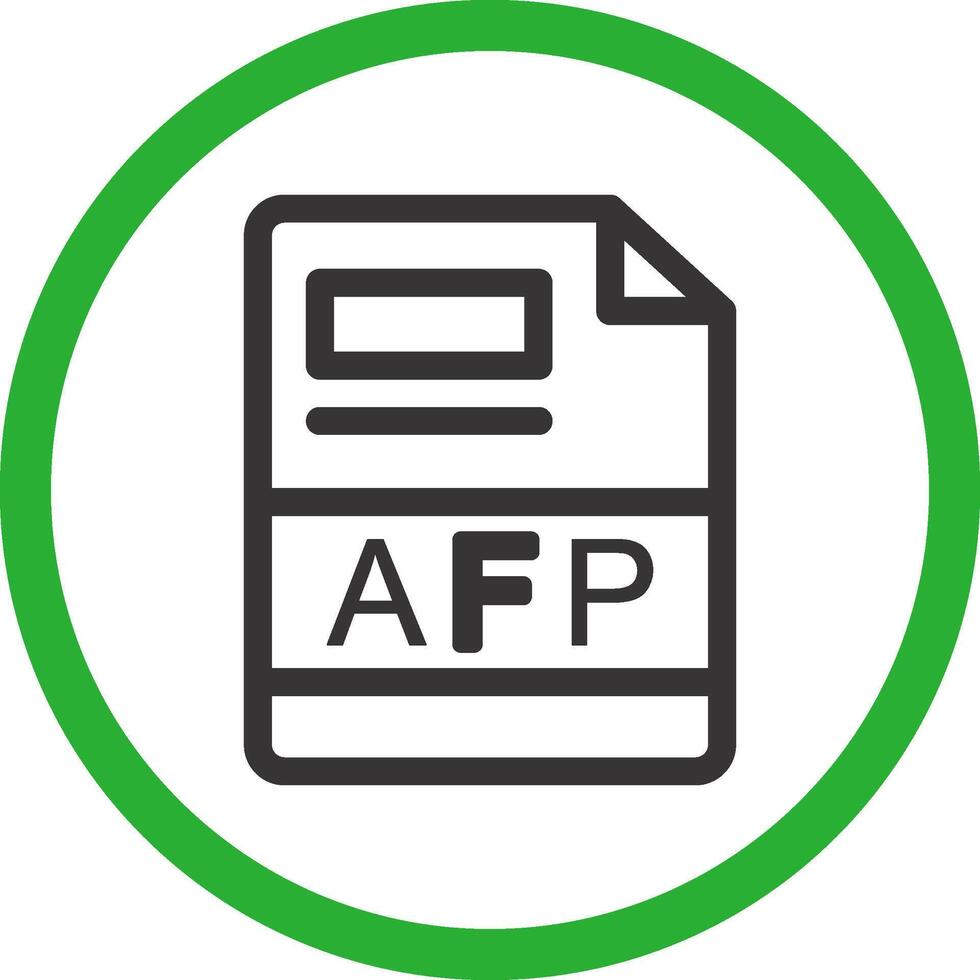 AFP Creative Icon Design vector