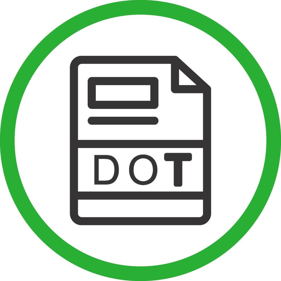 DOT Creative Icon Design vector