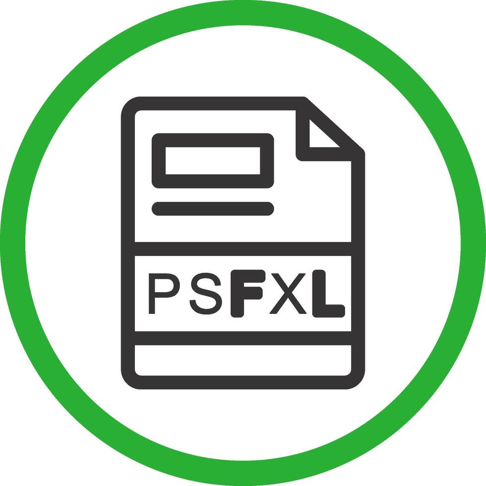 PSFXL Creative Icon Design vector