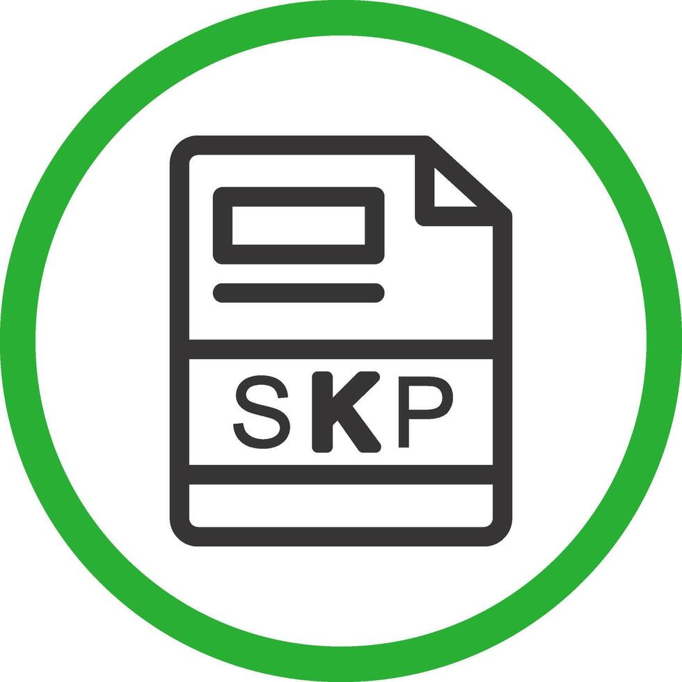 SKP Creative Icon Design vector