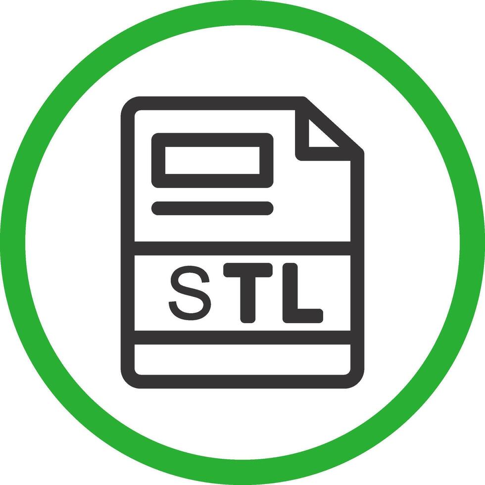 STL Creative Icon Design vector