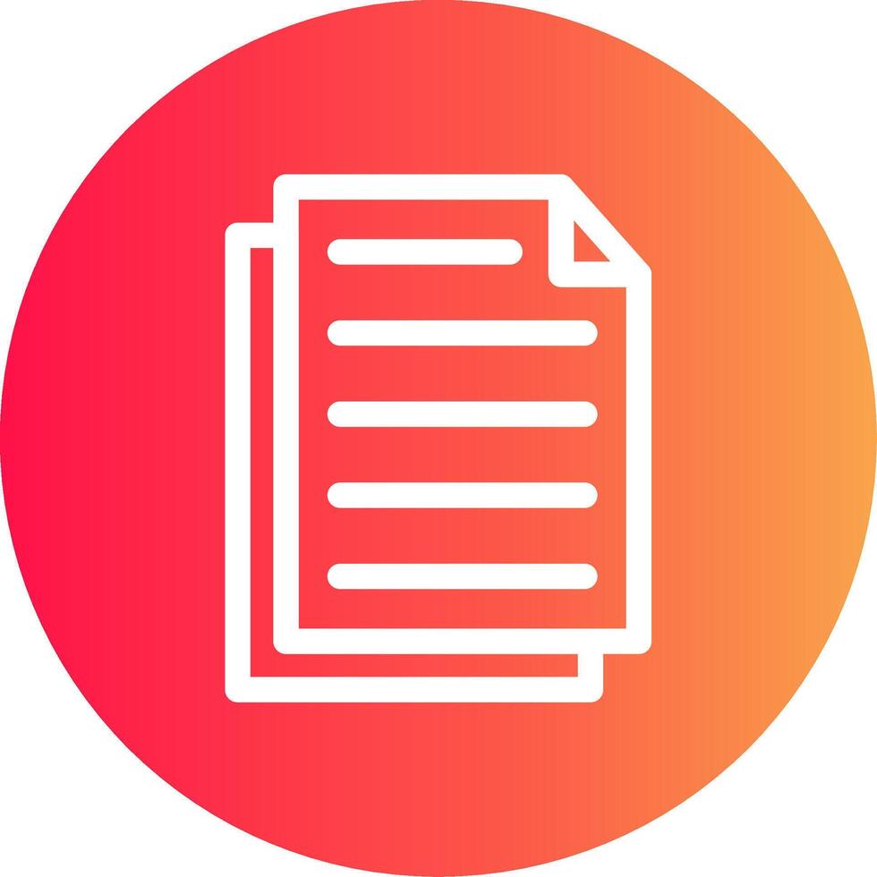 Exam Creative Icon Design vector