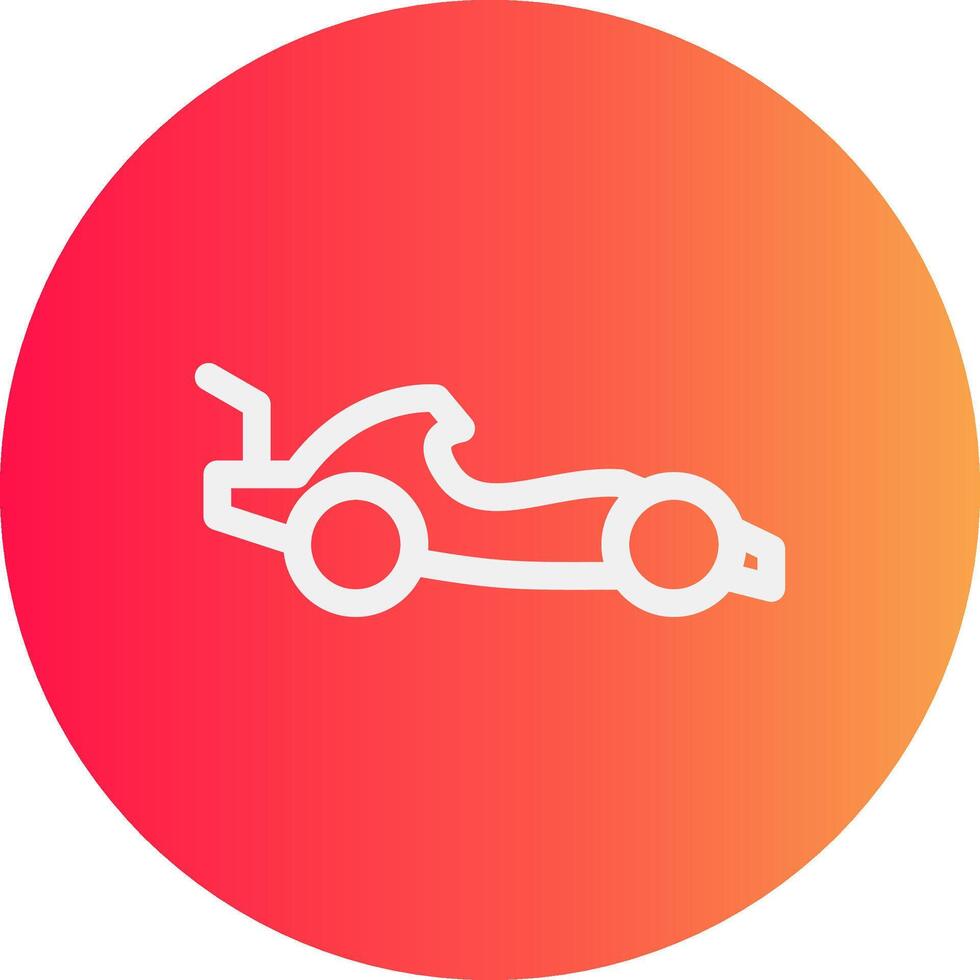 F1 Creative Icon Design vector