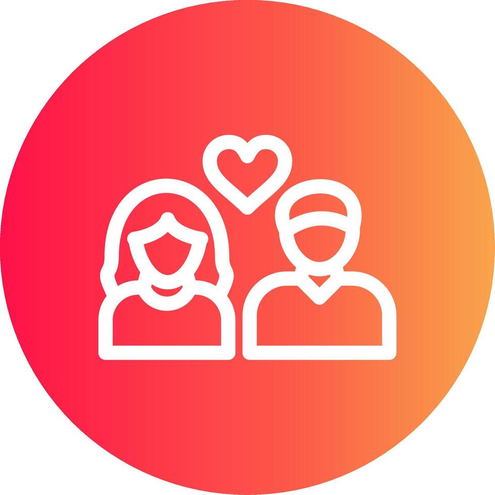 diseño de icono creativo de amor vector