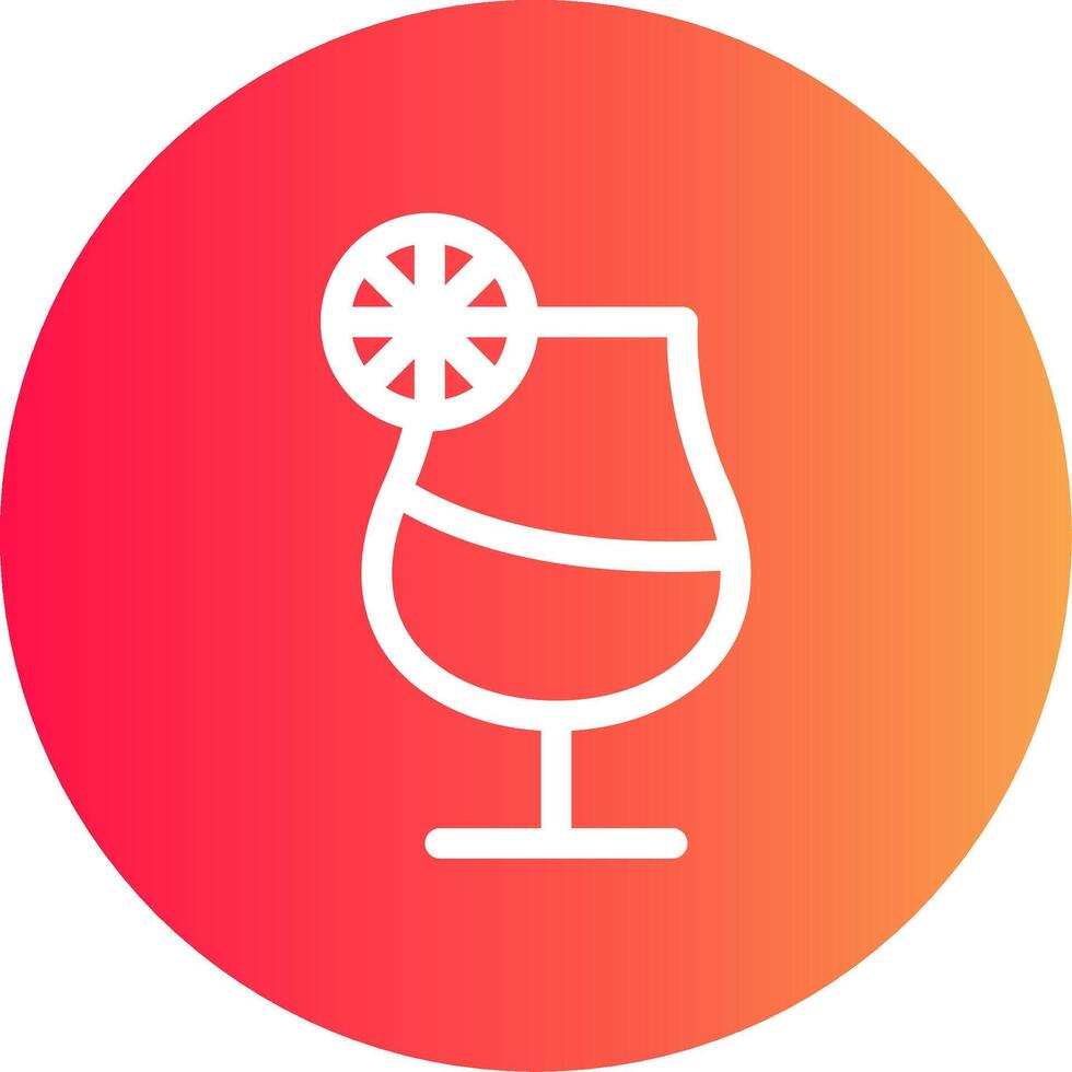 Martini Creative Icon Design vector